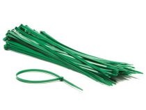 Colliers de serrage en nylon - 4.8 x 300mm - vert (100pcs) (ECTG300)