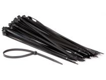 Colliers de serrage en nylon - 7.8 x 400mm - noir (100pcs) (ECTB400)