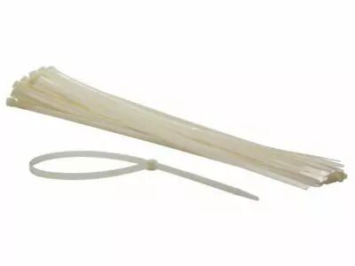 Colliers de serrage en nylon - 9 x 610mm - blanc (50pcs) (ECTW610-50)