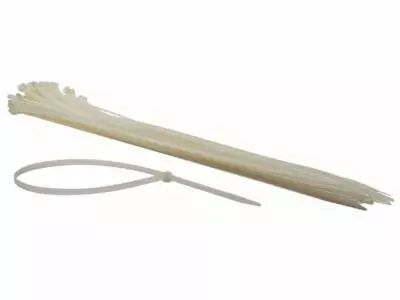 Colliers de serrage en nylon - 9 x 750mm - blanc (50pcs) (ECTW750-50)
