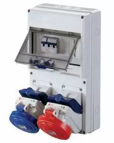 Combibloc asd - en saillie - 1 prise 2p+t 16a + 1 prise 3p+n+t 16a - ip55