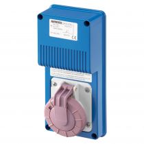 Combiné vertical étanche avec transformateur  de sécurité (tbts) - 230v / 24v - 50hz - ip55 avec fond sbf (GW66359N)