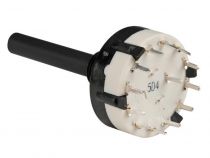 Commutateur rotatif 1 circuit / 12 positions - montage ci (8404-1C)