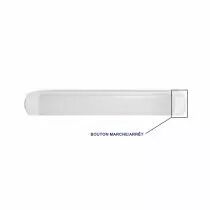 COMPACTO REGLETTE SALLE DE BAIN 8W CCT 3000/4000/6000K + BOUTON 5ANS (100170)