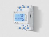 Compteur d\'énergie bidirectionnel monophasé ou triphasé certifié MID 5(80) A avec deux sorties d\'impulsions S0 (FIN7M.38.8.400.0