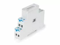 Compteur d\'&eacute;nergie monophas&eacute; bidirectionnel certifi&eacute; MID 5(40) A avec sortie d\'impulsion S0 (FIN7M.24.8.230.0110)