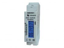 Compteur kwh monophasé pour montage sur rail din - 1 module (EMDIN01)