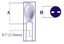 Condensateur tantale 1µf / 35v (1T0E)
