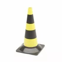 Cone de signalisation jaune/noir 50cm (1189-50)