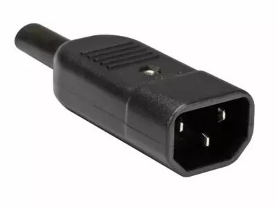 Connecteur ac m�le - pour c�ble - 10 a (ACM1N)