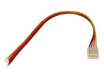 Connecteur avec cable pour ci - femelle - 4 contacts / 20cm (BTWF4)