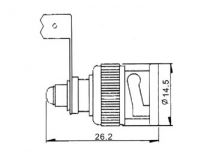 Connecteur bnc male 90° a visser (CBNC31)