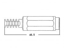 Connecteur d\'alimentation cc femelle  2.5 x 5.5mm (CD011HN)