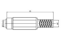 Connecteur d alimentation cc femelle 2.1mm x 5.5mm (CD013)