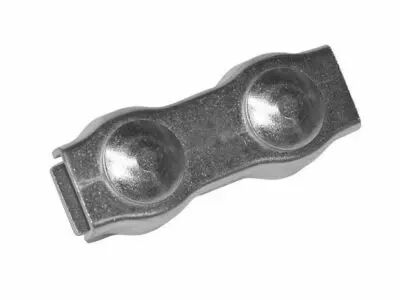 Connecteur de fil 6mm chrom� coque de 5 (COR44535/056)