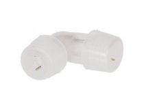 Connecteur En Forme De \ L\  Pour Flexibles Lumineux Et Flexibles Lumineux À Led - 1 Pc (HQRL99007)
