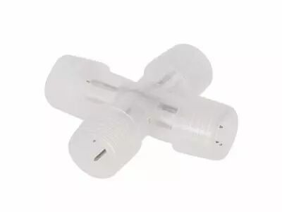 Connecteur En Forme De \ X\  Pour Flexibles Lumineux Et Flexibles Lumineux � Led - 1 Pc (HQRL99008)