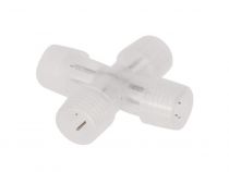 Connecteur En Forme De \ X\  Pour Flexibles Lumineux Et Flexibles Lumineux À Led - 1 Pc (HQRL99008)