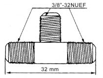 Connecteur f femelle vers 2 x femelle (CF14)