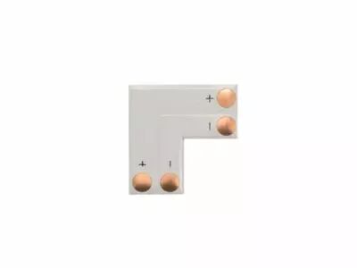 CONNECTEUR PCB FLEXIBLE - FORME L - 10 mm - 1 COULEUR