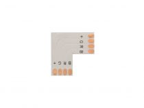 CONNECTEUR PCB FLEXIBLE - FORME L - 10 mm - COULEUR RVB