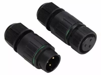 CONNECTEUR POUR C�BLE 3P - �TANCHE IP67 - 13A 230V (1 set)