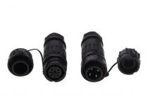 CONNECTEUR POUR CÂBLE 4P - ÉTANCHE IP68 - 16A 320V (1 set)