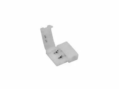 CONNECTEUR PUSH POUR BANDE � LED FLEXIBLE - 10 mm - 1 COULEUR