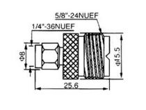 Connecteur sma male vers pl femelle