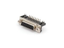 Connecteur sub-d femelle 15 broches pour circuit imprime (CC020)