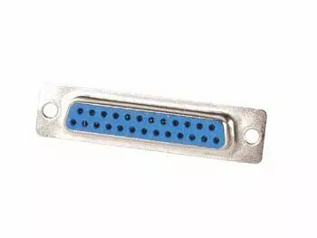 Connecteur sub-d femelle 25 broches - montage chassis (CC007)