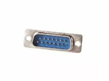 Connecteur sub-d male 15 broches - montage chassis (CC002)