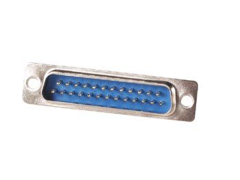 Connecteur sub-d male 25 broches - montage chassis (CC003)