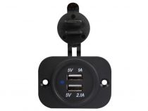 CONNEXION USB À ENCASTRER (ENTRÉE 12-24 VCC, SORTIE 5 V) (CC094)