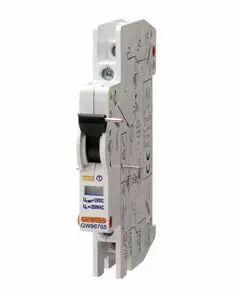 Contact auxiliair - de signalisation d�faut/position 2 contacts inverseur - 0,5 modules
