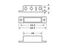 Contact magnetique nf/no (HAA27)