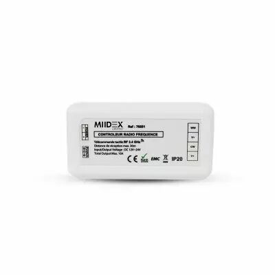 CONTROLEUR RADIO FREQUENCE 4 ZONES BLC CCT 12-24V DC (76551)