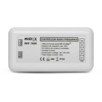 CONTROLEUR RADIO FREQUENCE 4 ZONES RGB + BLC 12-24V DC (7655)