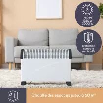 Convecteur - 2000 W - Fonction Turbo (CH0007)