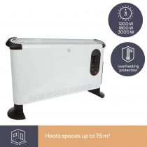 Convecteur - 3000 W - Turbo (CH0005)