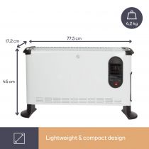 Convecteur - 3000 W - Turbo (CH0005)
