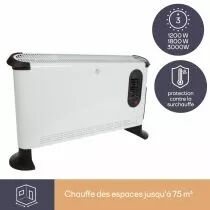 Convecteur - 3000 W - Turbo (CH0005)
