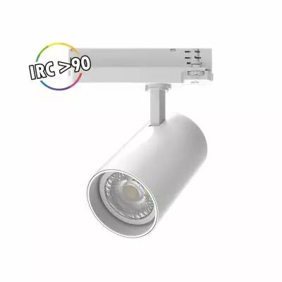 COOL II SPOT SUR RAIL BLC 35W 3000K 3ANS (100226)