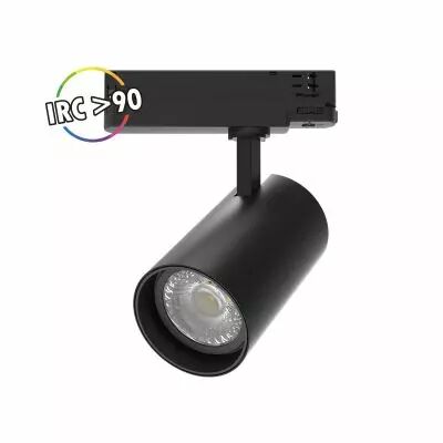 COOL II SPOT SUR RAIL NOIR 35W 3000K 3ANS (100230)
