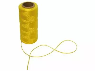 CORDE DE MA�ON - � 1.2 mm - LONGUEUR 100 m - JAUNE