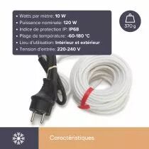 Cordon antigel - 12m (120-0)