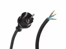 CORDON D\'ALIMENTATION 1,5 m - 3G2,5 - PRISE CEE 7/7 ET EXTR&Eacute;MIT&Eacute; SANS PRISE (EPC015R25)