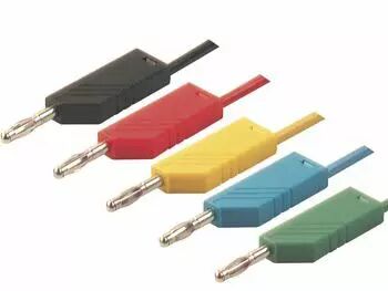 Cordon de mesure 4mm 100cm - rouge (mln-sil 10/1) (HM4010100)