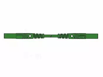 Cordon de mesure isole 100cm et � 4mm - vert (mlb/gg-sh 100/1) (HM0441S100)