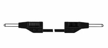 Cordon de mesure moule 2mm 25cm - noir (mvl 2/25) (HM020025)